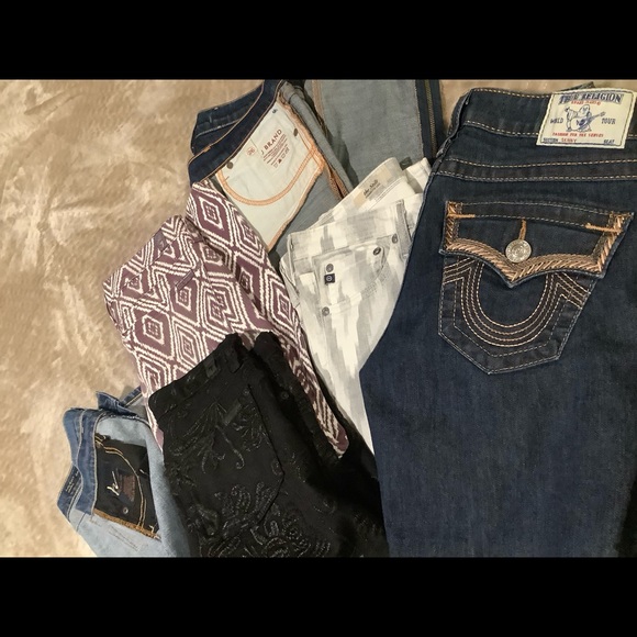True Religion 7 for all Mankind J Brand Citizens of Humanity & AG Designer Jeans - Picture 11 of 11